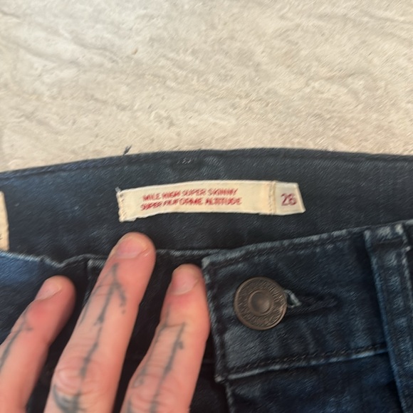 Levi’s mile high super skinny - Picture 3 of 3